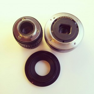 Обзор объектива Фуджиан 35 17 Fudjian SLR Magic Сони некс