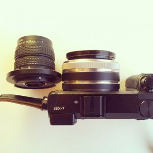 Обзор объектива Фуджиан 35 17 Fudjian SLR Magic Сони некс