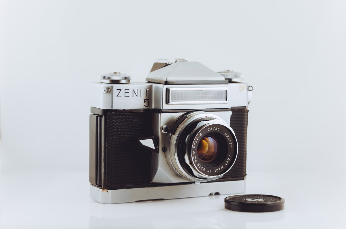 Советский редкий фотоаппарат Зенит-5