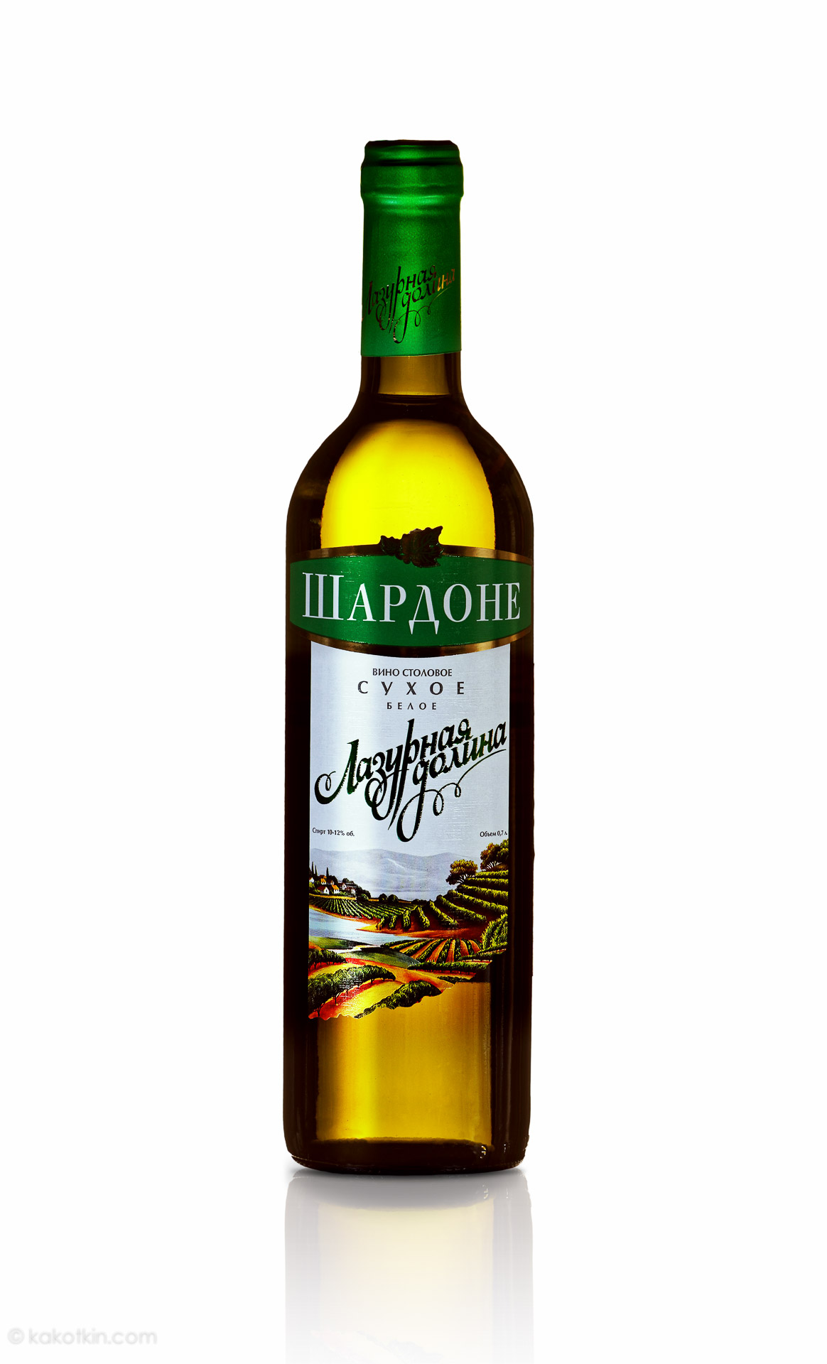 Рекламная съемка предприятия, продукция, бутылок вина, завод Мильстрим millstream-wines Краснодар