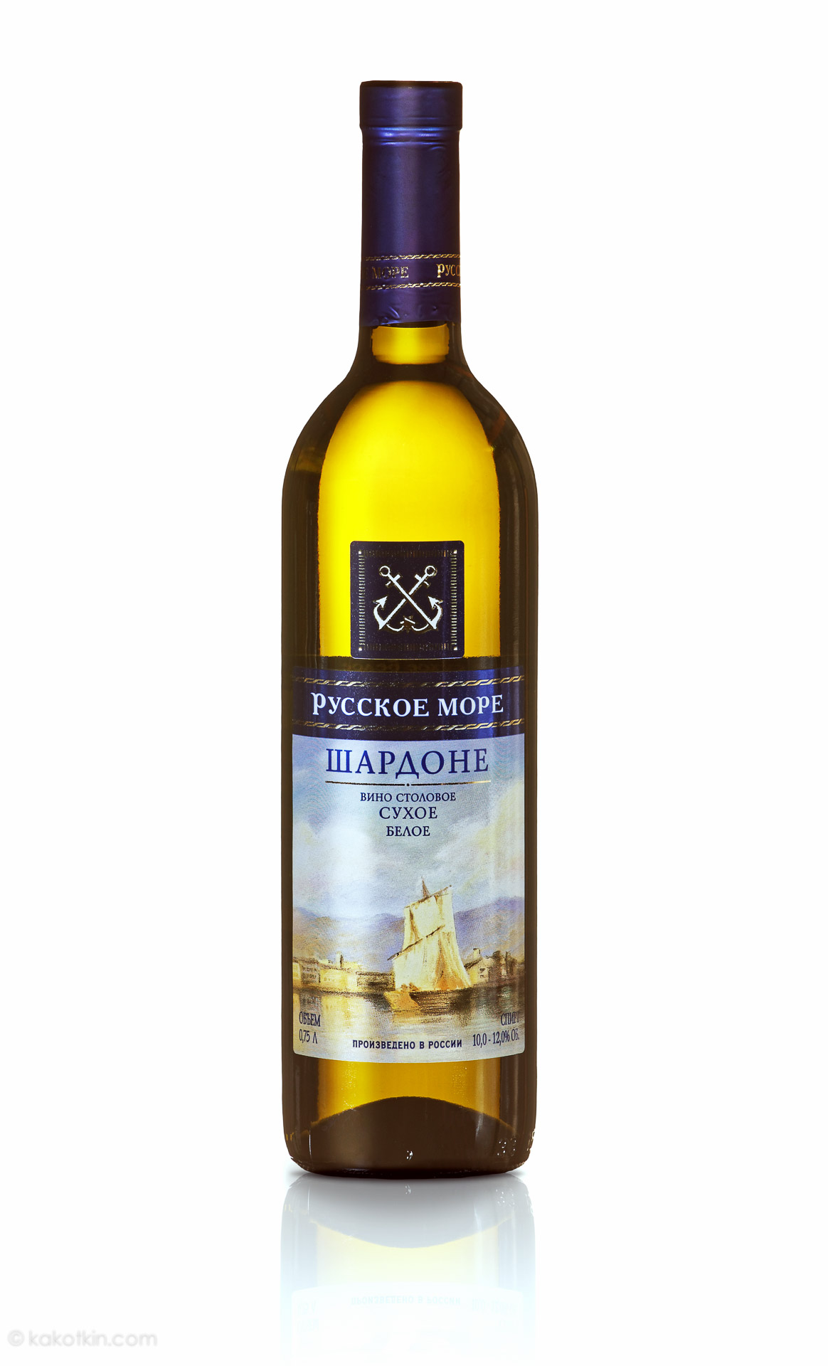 Рекламная съемка предприятия, продукция, бутылок вина, завод Мильстрим millstream-wines Краснодар