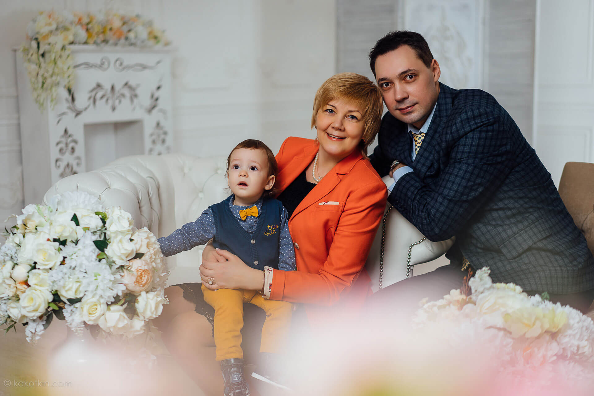 Семейная фотосъёмка в студии Арт база зал Мечтать Тверь