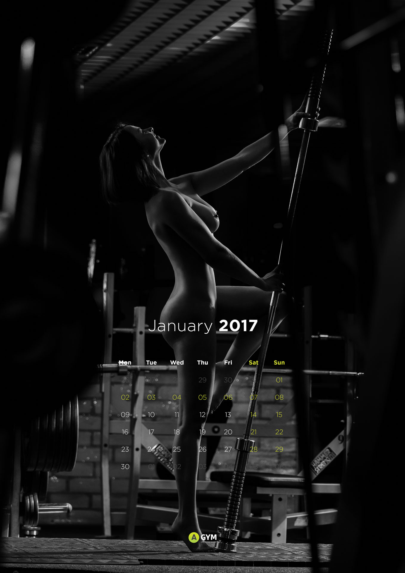 Календарь для Атлетик Жим Athletic Gym Тверь фотограф Роман Какоткин: