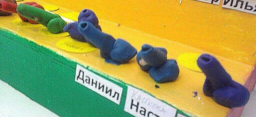 Пушка из пластилина