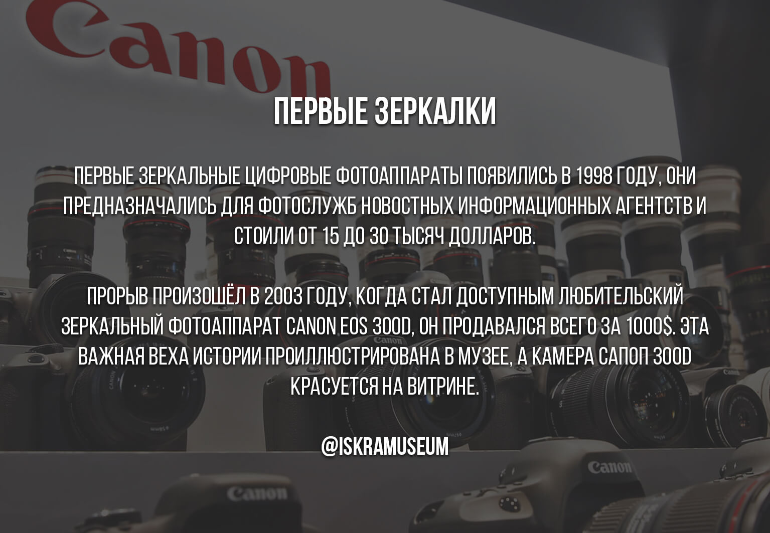 Зеркальный фотоаппарат 