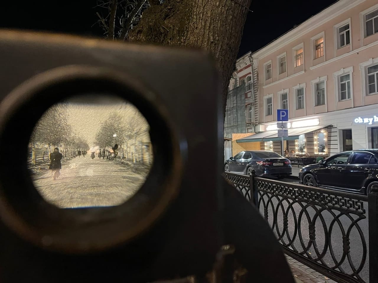 Стереоскоп уличный 